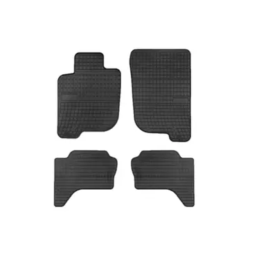 Set covorase auto din cauciuc Opel Combo E 2 locuri 2018- prezent; Peugeot Rifter VAN 2018- prezent, presuri FROGUM, Negru