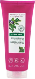 Klorane Cupuacu Gel de duș hidratant, cu frunză de smochin, 200 ml