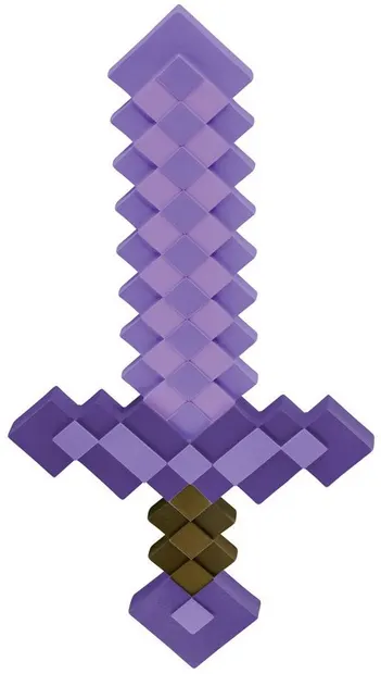 Replica Disguise Games: Minecraft - Enchanted Sword, 51 cm