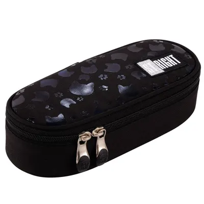 Penar neechipat cu 1 fermoar, 1 extensie, St Majewski, St.Right Black Cats, Negru