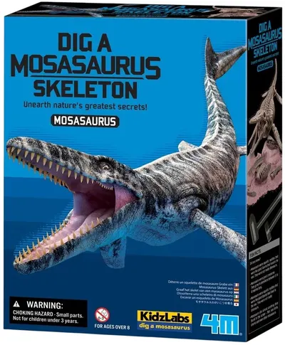 Set științific 4M KidzLabs - Dezgroapă un schelet, un mosazaur