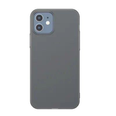 Husa Apple iPhone 12 Mini, Baseus Comfort Case, Negru, 5.4 inch
