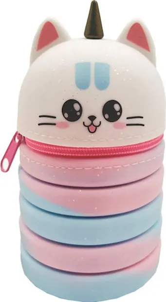 Penar din silicon Must - Cat, 1 fermoar, asortiment