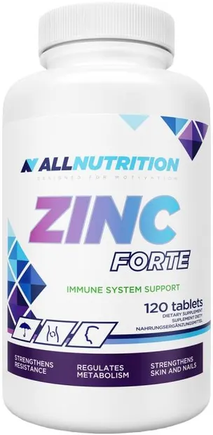 Zinc Forte, 120 tablete, AllNutrition