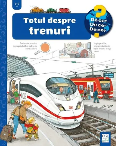 Totul despre trenuri - Hardcover - Patricia Mennem