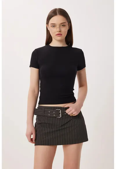 Tricou dama Happiness Istanbul - negru