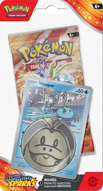 Pokemon TCG: Scarlet & Violet 8 Surging Sparks Checklane Blister