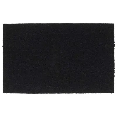 vidaXL Covoraș de ușă, negru, 50x80 cm, fibre de cocos