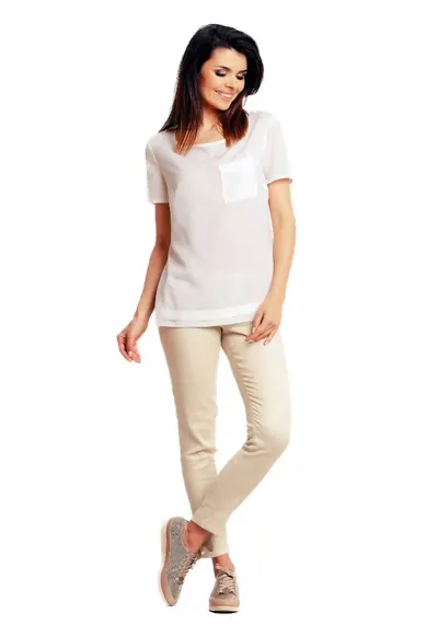Bluza dama Anghaned M100 ecru - Bej