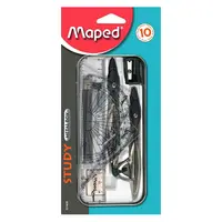 Trusa geometrie Maped Study 10 piese