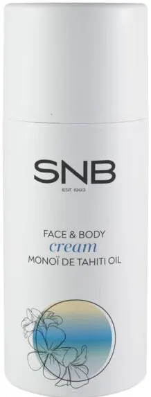 SNB Professional Cremă energizantă cu ulei Monoi de Tahiti, 100 ml
