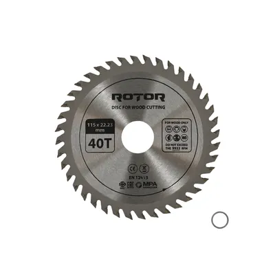 Disc taiat lemn ROTOR 115*22,23 40T