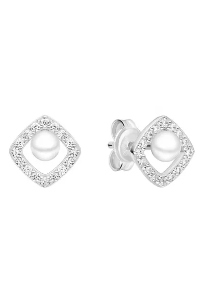 Cercei argint stud cu perle naturale - Écrin