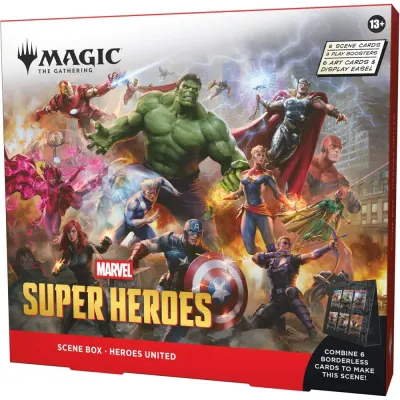 Magic the Gathering - Marvel Super Heroes Scene Box - Heroes United