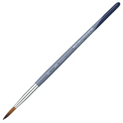 Penrula rotunda pentru desen Faber-Castell №8 - Par sintetic