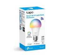 TP-Link Tapo L530E Smart bulb Multicolor Wi-Fi, E27, Wi-Fi Protocol IEEE 802.11b/g/n, Wi-Fi Frequency: 2.4 GHz Wi-Fi, 806 lumeni