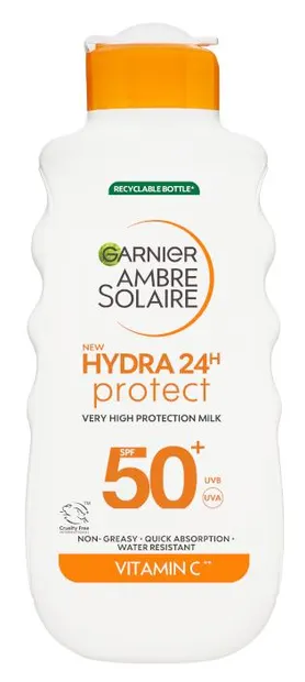 Garnier Ambre Solaire Lapte de protecție solară, SPF50+, 175 ml