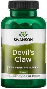 Devils Claw, 1 g, 100 capsule, Swanson