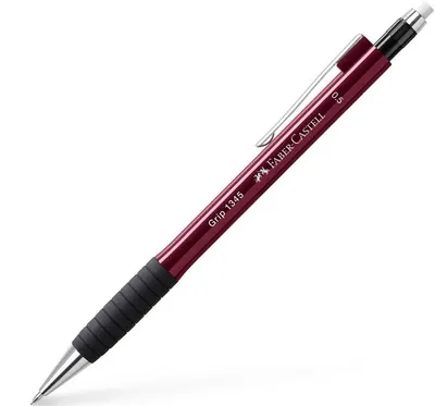 Creion automat Faber-Castell Grip - 0.5 mm, bordo