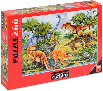 Puzzle Anatolian din 260 de piese - Valea dinozaurilor I, Howard Robinson