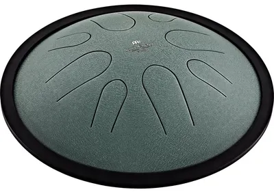 Steel drum Meinl - Sonic Energy CSTD1DG, 10'', B Minor, 432 Hz, Dark Green