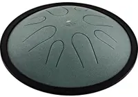 Steel drum Meinl - Sonic Energy CSTD1DG, 10'', B Minor, 432 Hz, Dark Green