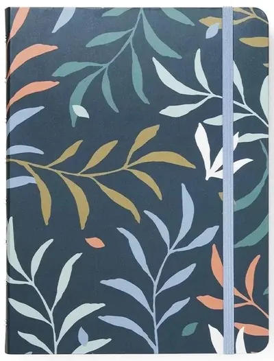 Carnețel Filofax Botanical - A5, albastru