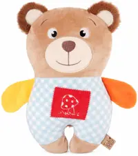 Jucărie anti-colici cu sâmburi de cireșe Amek Toys - Ursuleț, Chubby the bear