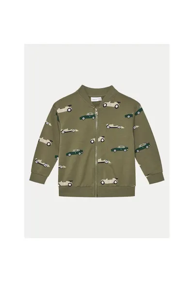 Bluza baieti - 304732096 - Bumbac organic - Verde - Verde