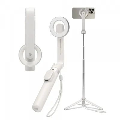 Selfie Stick Bluetooth Spigen S571W, Universal, Bej AMP07657