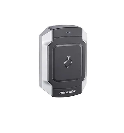 Cititor de card Mifare, DS-K1104M Reads Mifare 1 card, Supports RS485 and Wiegand(W26/W34) protocol Tamper-proof alarm, Dust-pro