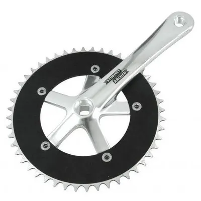 Pedalier Sturmey Archer 44T 170mm argintiu