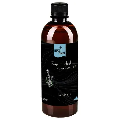 Sapun lichid cu lavanda, eco, 500ml, Laboratoarele Nera Plant