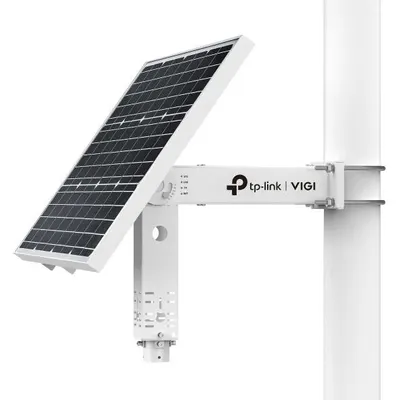 Panou fotovoltaic SP6030, 60W + Acumulator 31.2Ah/10.8V pentru camere TP-LINK VIGI, Unghi ajustabil, 3× Porturi DC Output, modul