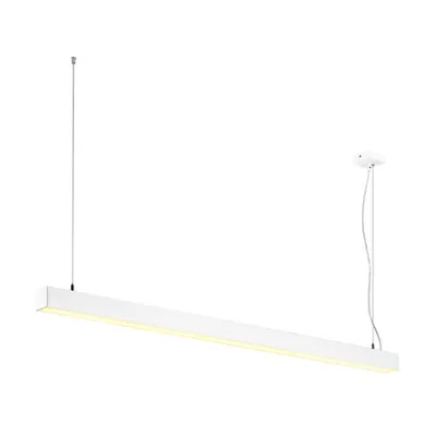 Lampa suspendata, lustra Q-LINE ® pandantiv, pandantiv alb, dimabil, 1500mm, alb