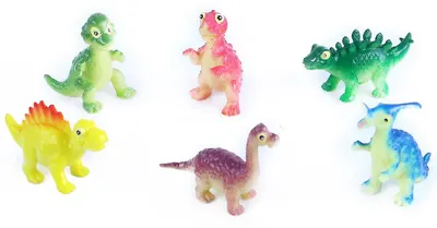 Set de figurine Rappa - Copii de dinozauri I, 6 buc. , 5 cm