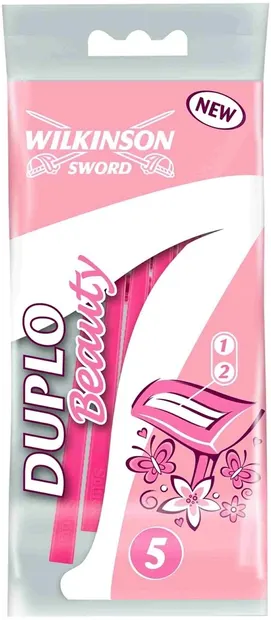 Wilkinson Sword Aparate de ras de damă Duplo Beauty, 5 buc.