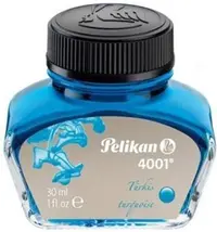 Calimara cu cerneala Pelikan - turcoaz, 30 ml