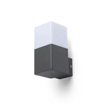 CLYDE Corp de iluminat aplica gri antracit 230V E27 28W IP44