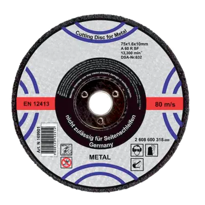 Cutting Disk For Metal 180х3.2х22.2mm