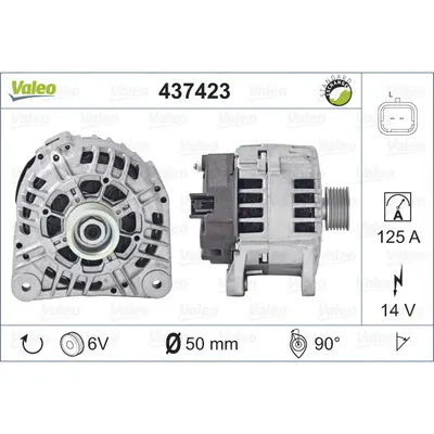 Generator/alternator VALEO 437423