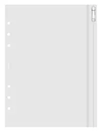 Rezerva Filofax A5 - Plic cu inchidere laterala