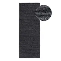 Covor tip traversă gri închis țesut manual din lână 80x200 cm Francois – Villeroy&Boch
