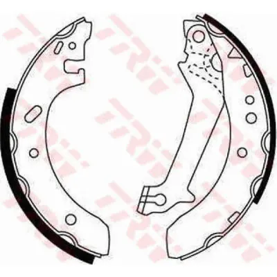 Set saboti frana TRW GS8607