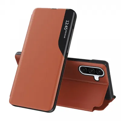 Husa pentru Samsung Galaxy A36 A366, Techsuit, eFold, Portocalie