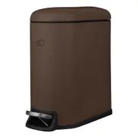 Coș de gunoi maro cu pedală din metal 5 l Mini-Walther – Mette Ditmer Denmark