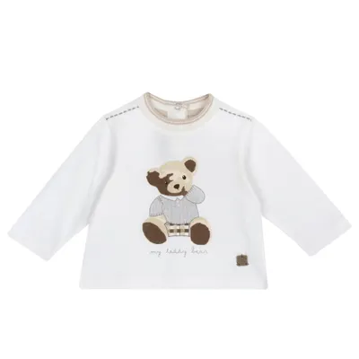 Bluza copii Chicco, Alb, 00260-69MFCO