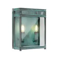 Aplica Holborn 2 Light Medium Half Lantern