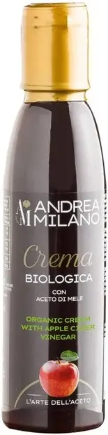 Dressing cu oțet de mere organic, 150 ml, Andrea Milano