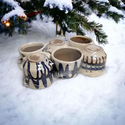 Set canute tuica visinata ceramica de Corund 5